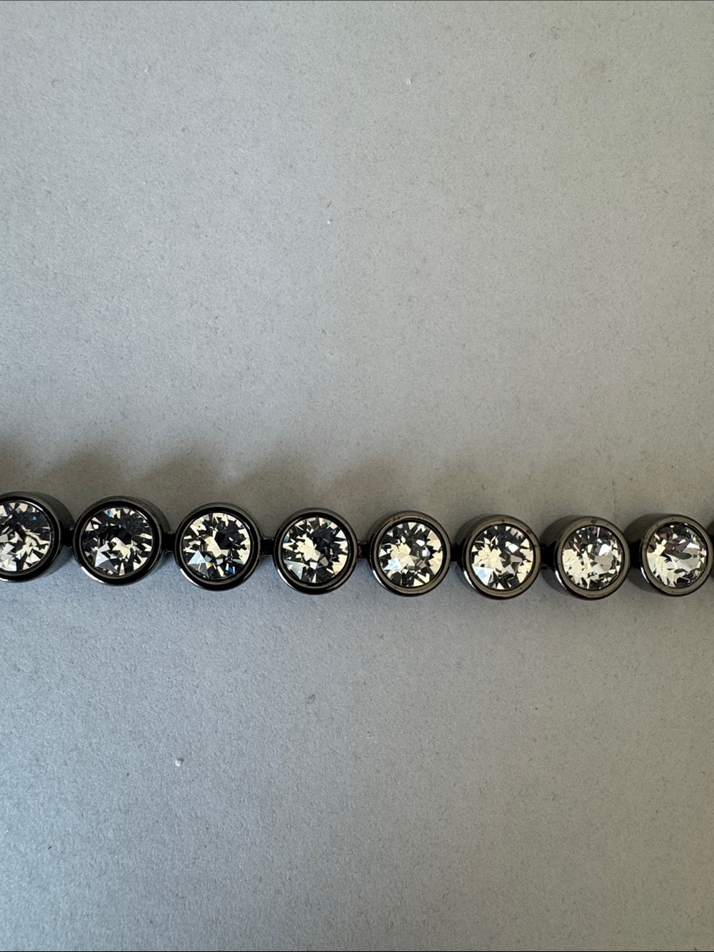 Touchstone Crystal by Swarovski - Black with White Crystal - Picture 7 of 9